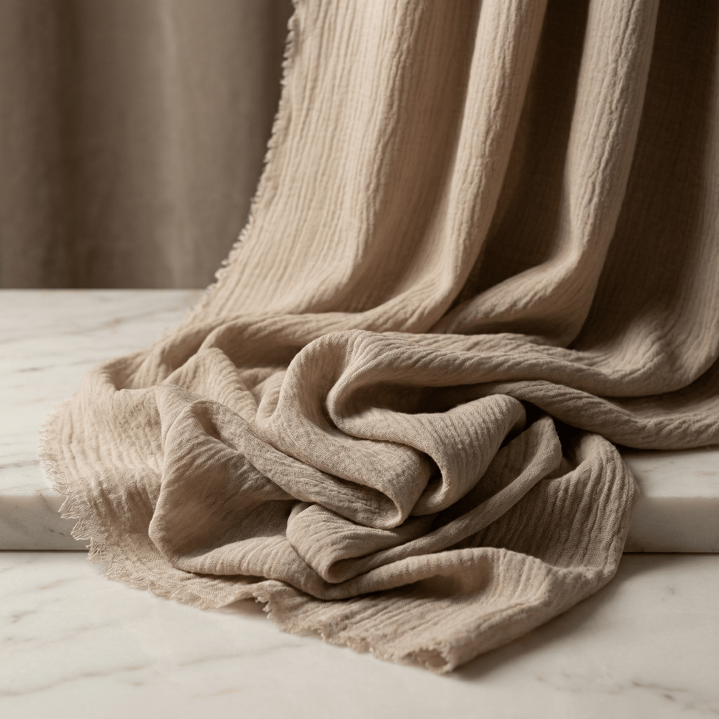 Cheesecloth Cotton Gauze Table Runner 5 Yards (48” Wide) – Sheer Boho Wedding Table Runner, Extra Long Rustic Wedding & Event Table Decor - New Creations Fabric & Foam Inc