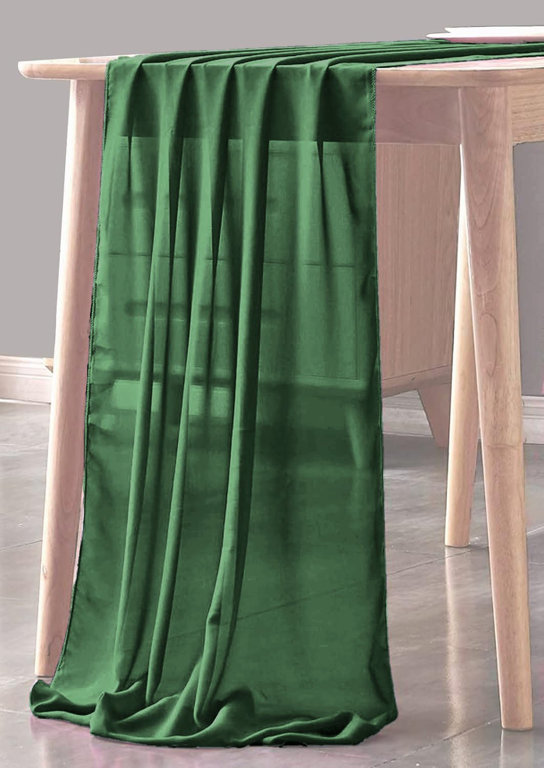 CHIFFON SHEER TABLE RUNNER (29" inches x 180" inches) - New Creations Fabric & Foam Inc