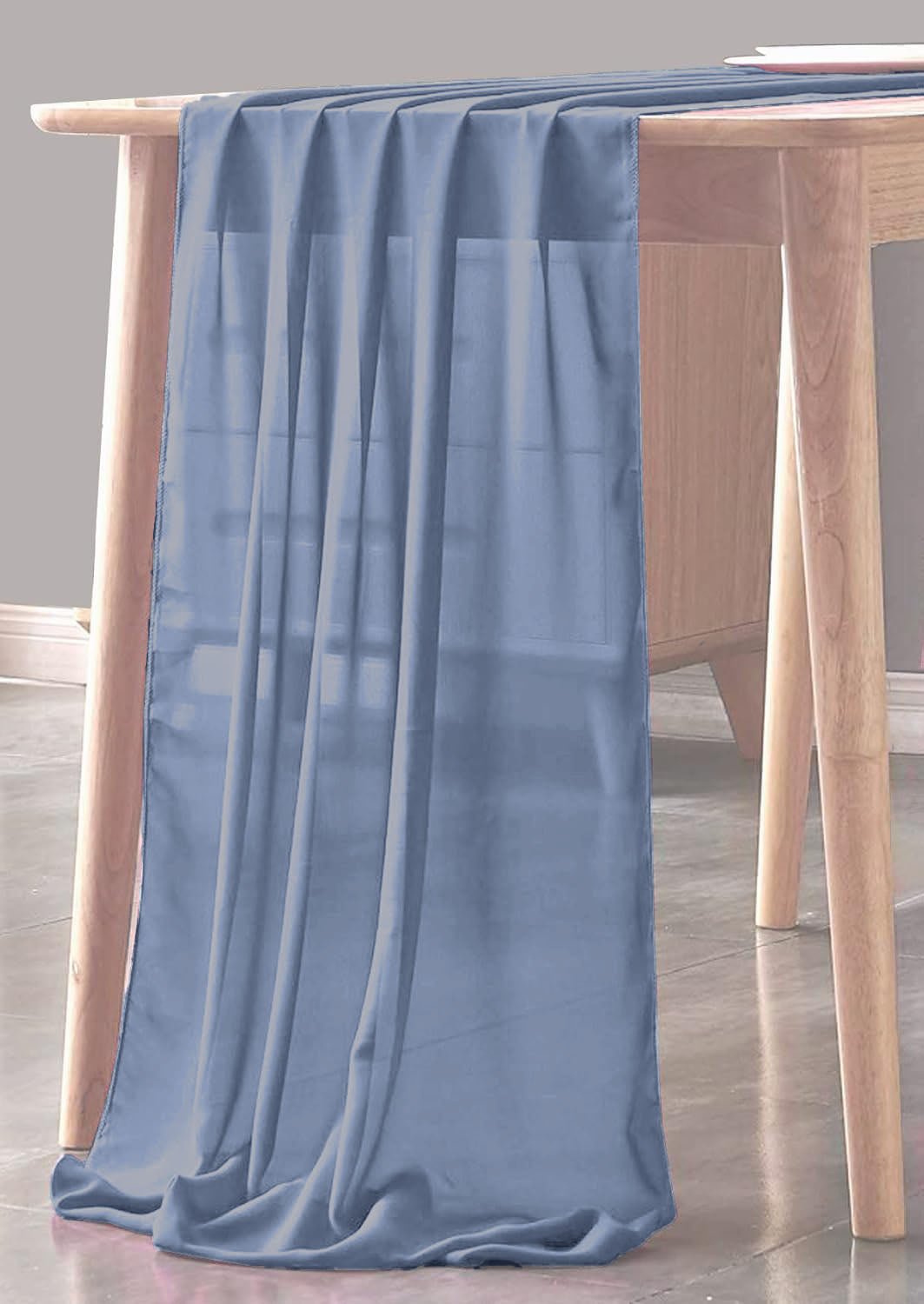 CHIFFON SHEER TABLE RUNNER (29" inches x 180" inches) - New Creations Fabric & Foam Inc