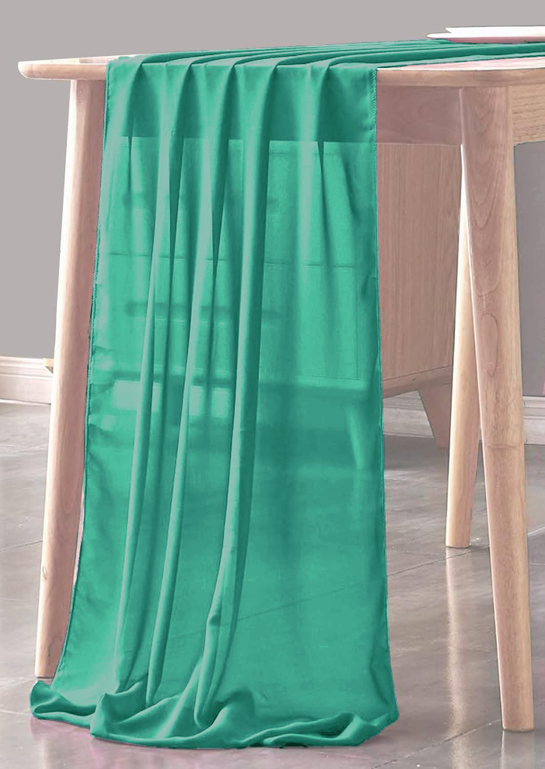 CHIFFON SHEER TABLE RUNNER (29" inches x 180" inches) - New Creations Fabric & Foam Inc