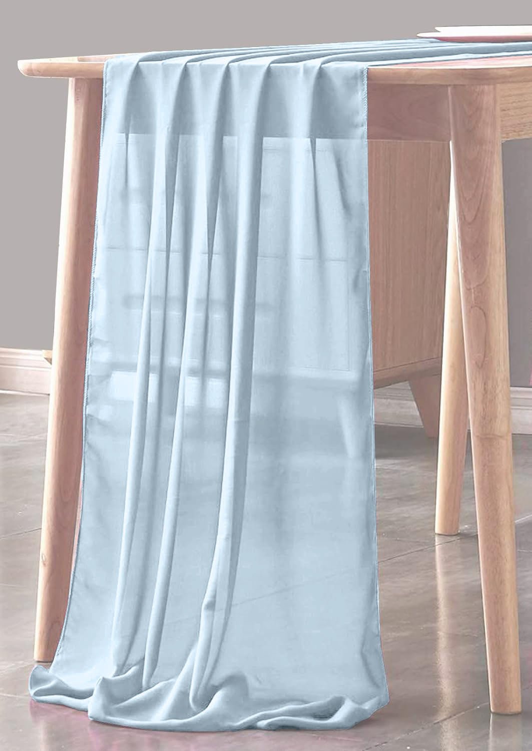 CHIFFON SHEER TABLE RUNNER (29" inches x 180" inches) - New Creations Fabric & Foam Inc