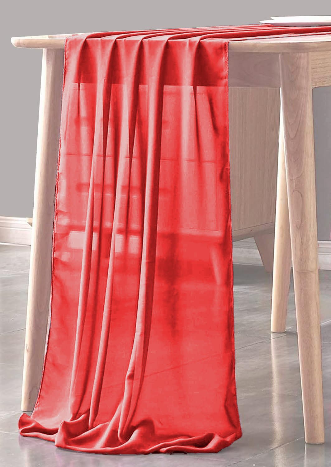 CHIFFON SHEER TABLE RUNNER (29" inches x 180" inches) - New Creations Fabric & Foam Inc