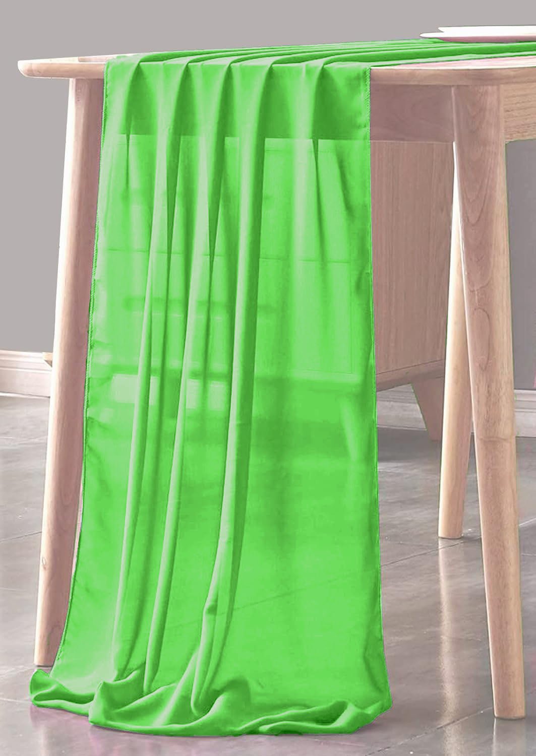 CHIFFON SHEER TABLE RUNNER (29" inches x 180" inches) - New Creations Fabric & Foam Inc