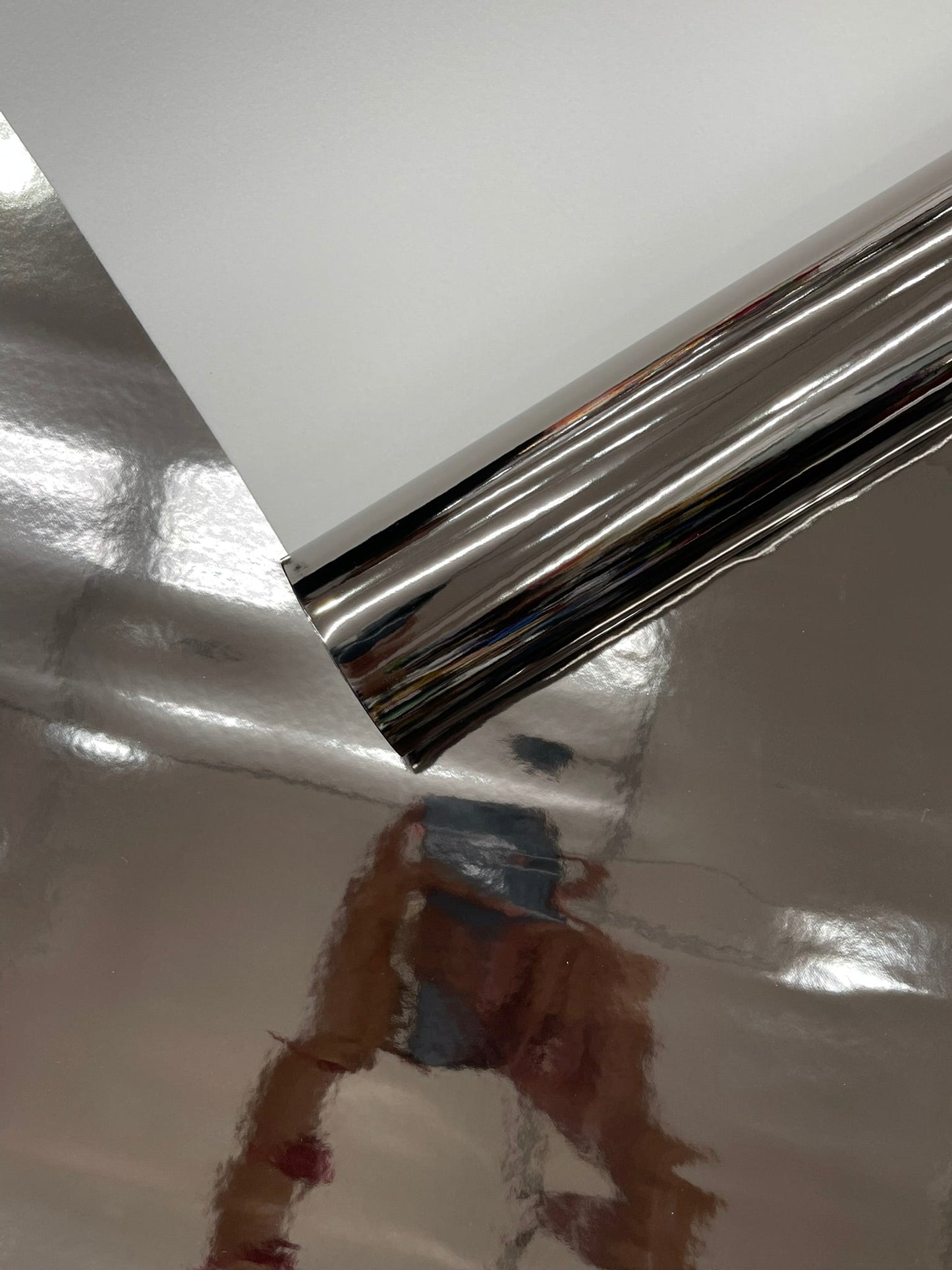 Chrome Mirror Reflective Vinyl Fabric| New Creations Fabric & Foam Inc. - New Creations Fabric & Foam Inc