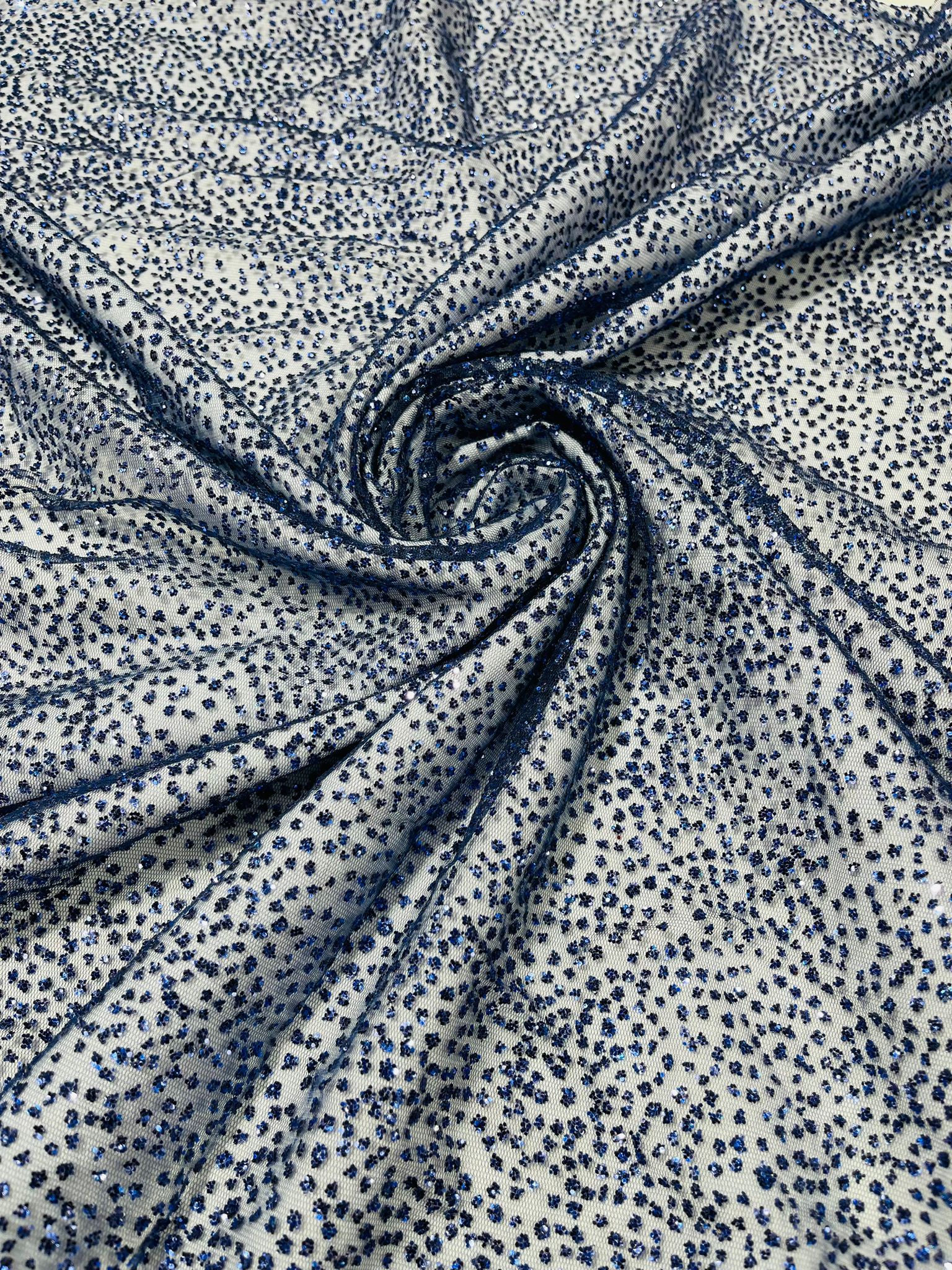 CHUNKY TULLE GLITTER (by the yard) - New Creations Fabric & Foam Inc