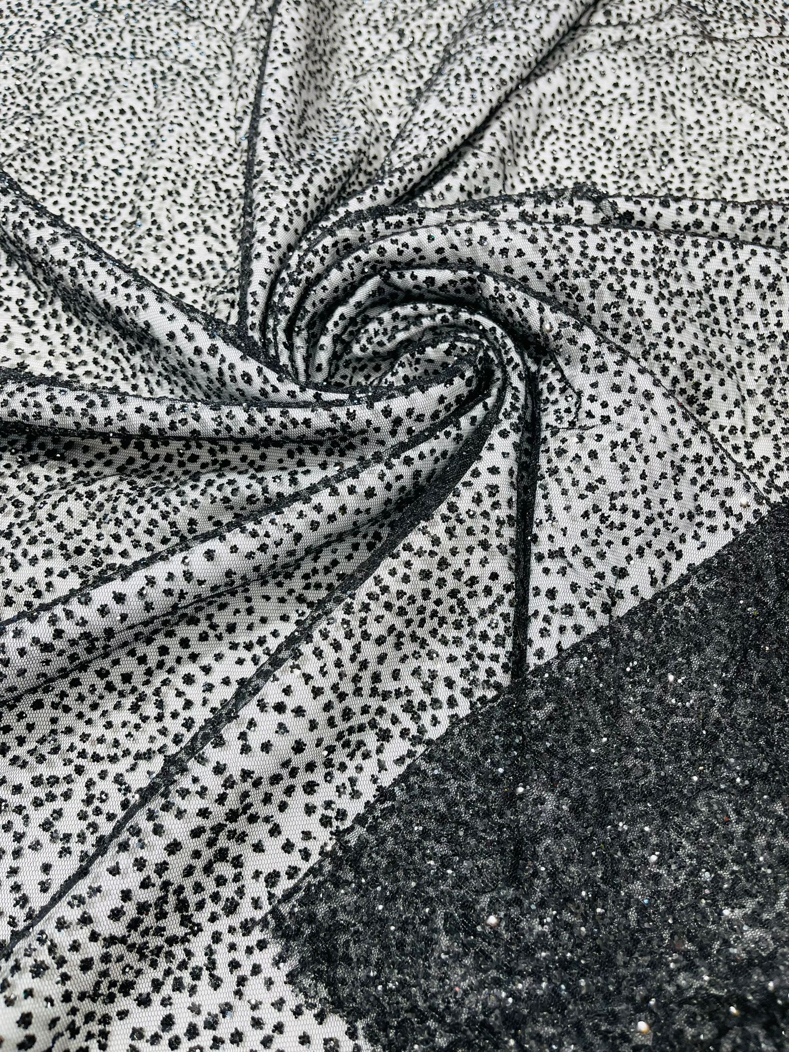 CHUNKY TULLE GLITTER (by the yard) - New Creations Fabric & Foam Inc