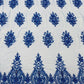 Classic Beaded Damask Lace 54” Wide| New Creations Fabric & Foam Inc. - New Creations Fabric & Foam Inc