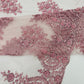 Classic Beaded Damask Lace 54” Wide| New Creations Fabric & Foam Inc. - New Creations Fabric & Foam Inc