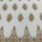 Classic Beaded Damask Lace 54” Wide| New Creations Fabric & Foam Inc. - New Creations Fabric & Foam Inc