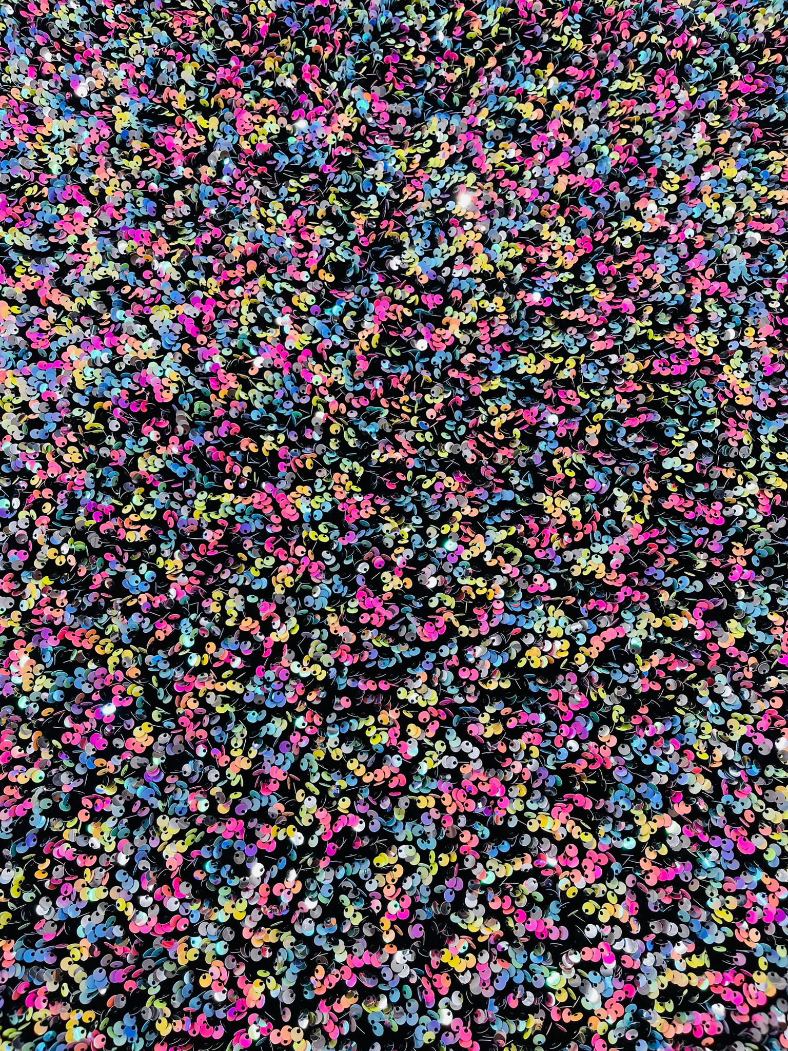 Confetti Sequin Stretch Velvet 54" Wide| New Creations Fabric & Foam Inc. - New Creations Fabric & Foam Inc