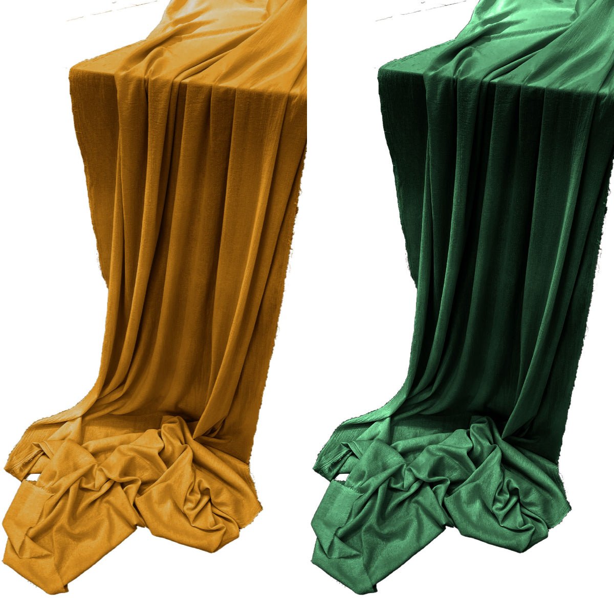 COTTON GAUZE SHEER TABLE RUNNER (14 Inches x 144 Inches) - New Creations Fabric & Foam Inc
