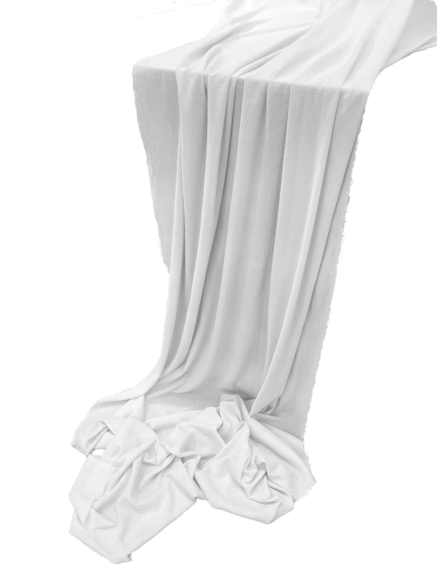 Cotton Gauze Sheer, Wedding, Decorations for Birthday Parties, Banquets, Engagements. (48" Wide x 5 Yards) - New Creations Fabric & Foam Inc
