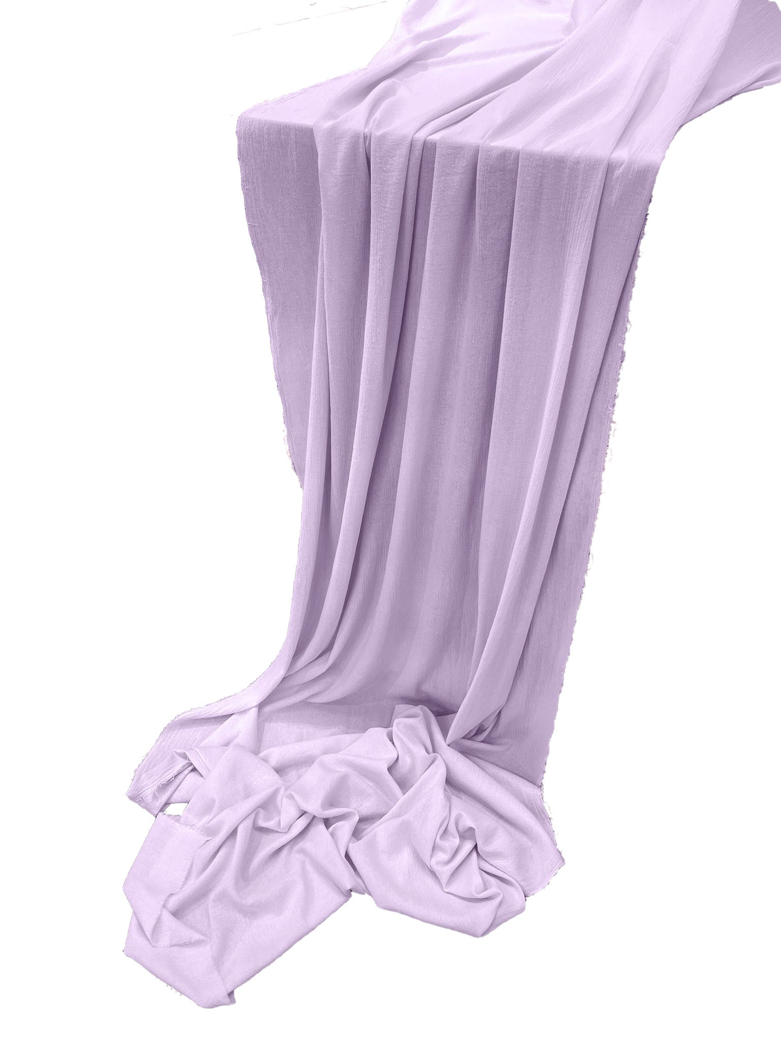 Cotton Gauze Sheer, Wedding, Decorations for Birthday Parties, Banquets, Engagements. (48" Wide x 5 Yards) - New Creations Fabric & Foam Inc