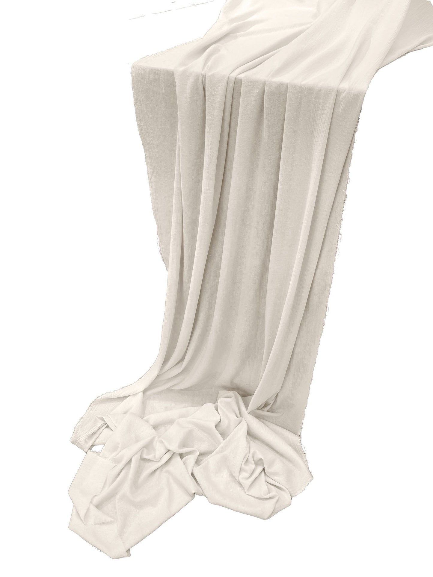 Cotton Gauze Sheer, Wedding, Decorations for Birthday Parties, Banquets, Engagements. (48" Wide x 5 Yards) - New Creations Fabric & Foam Inc