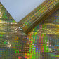 Crocodile Embossed PVC Holographic Vinyl Fabric| New Creations Fabric & Foam Inc. - New Creations Fabric & Foam Inc