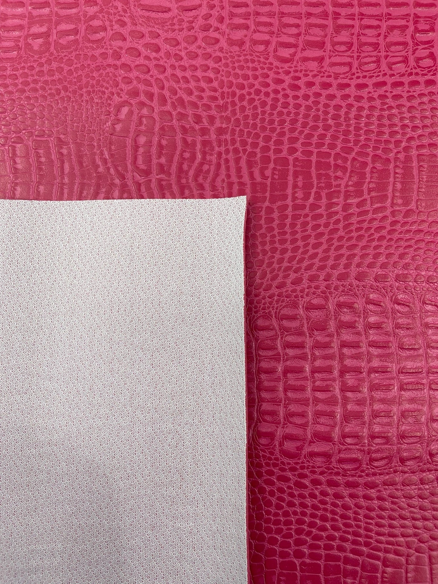 Crocodile Marine Vinyl 2 tone Upholstery Skin Texture Faux Leather PVC| New Creations Fabric & Foam Inc. - New Creations Fabric & Foam Inc