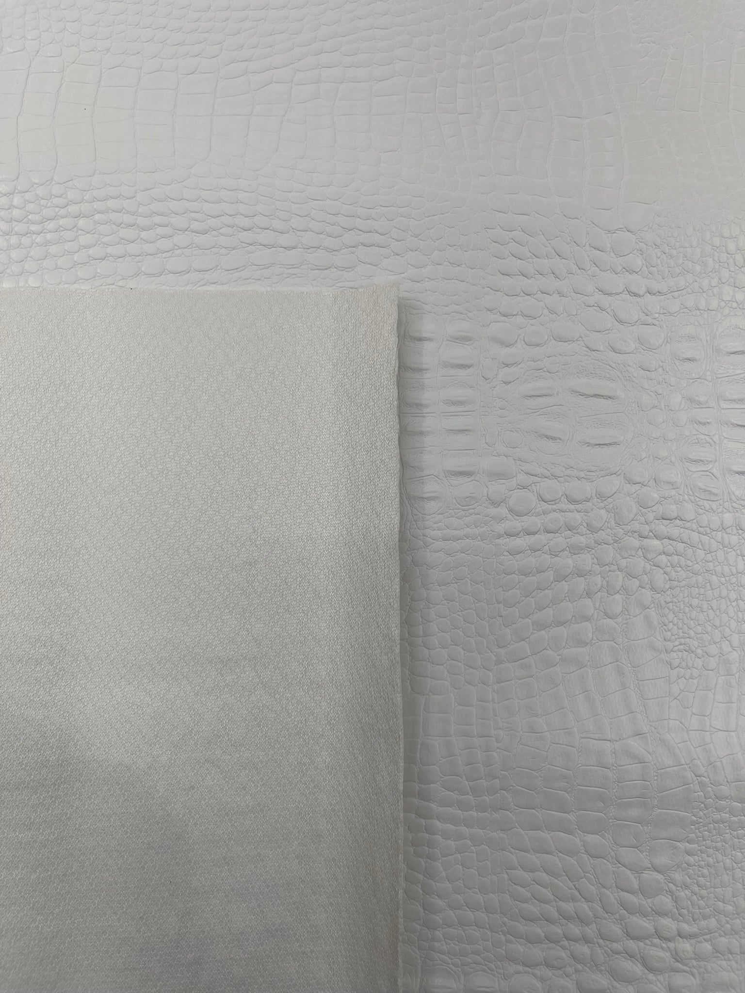Crocodile Marine Vinyl 2 tone Upholstery Skin Texture Faux Leather PVC| New Creations Fabric & Foam Inc. - New Creations Fabric & Foam Inc