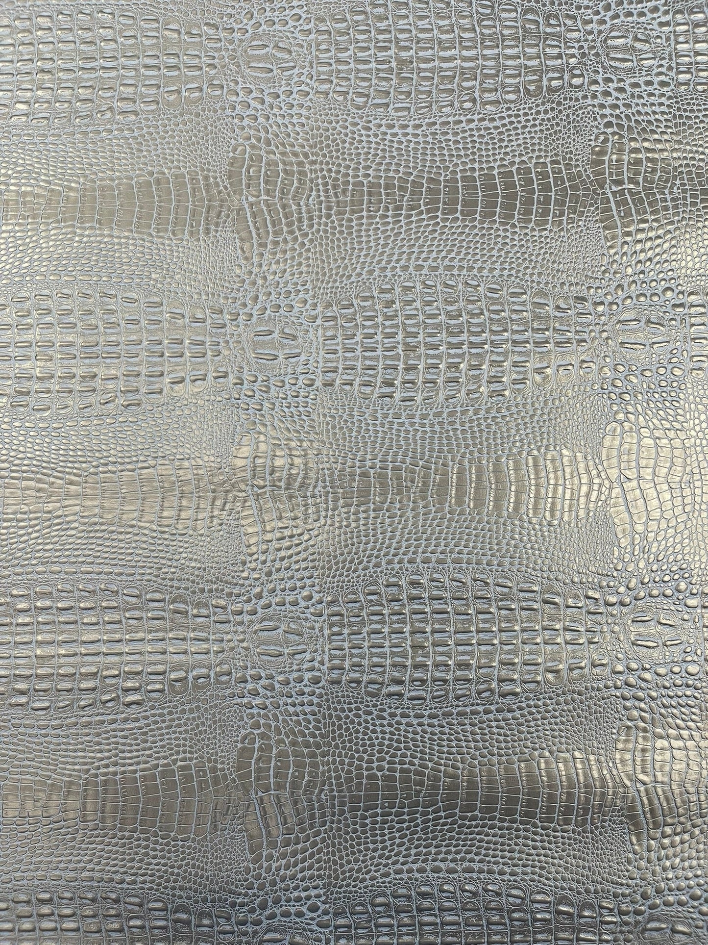 Crocodile Marine Vinyl 2 tone Upholstery Skin Texture Faux Leather PVC| New Creations Fabric & Foam Inc. - New Creations Fabric & Foam Inc