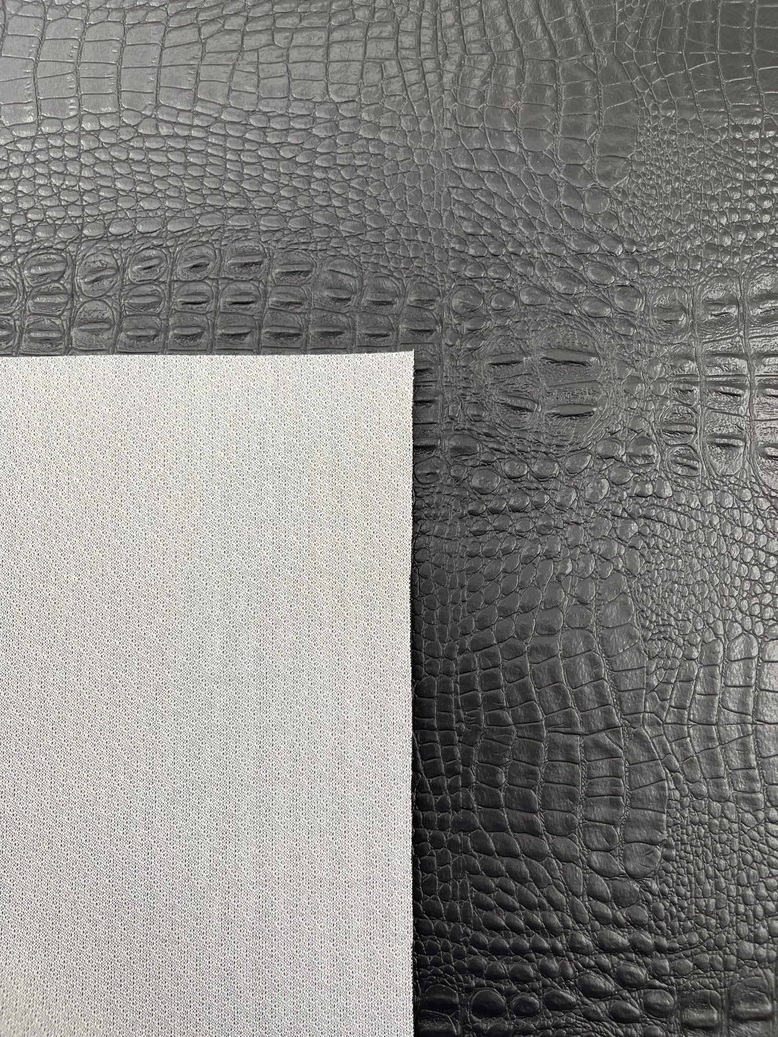 Crocodile Marine Vinyl 2 tone Upholstery Skin Texture Faux Leather PVC| New Creations Fabric & Foam Inc. - New Creations Fabric & Foam Inc