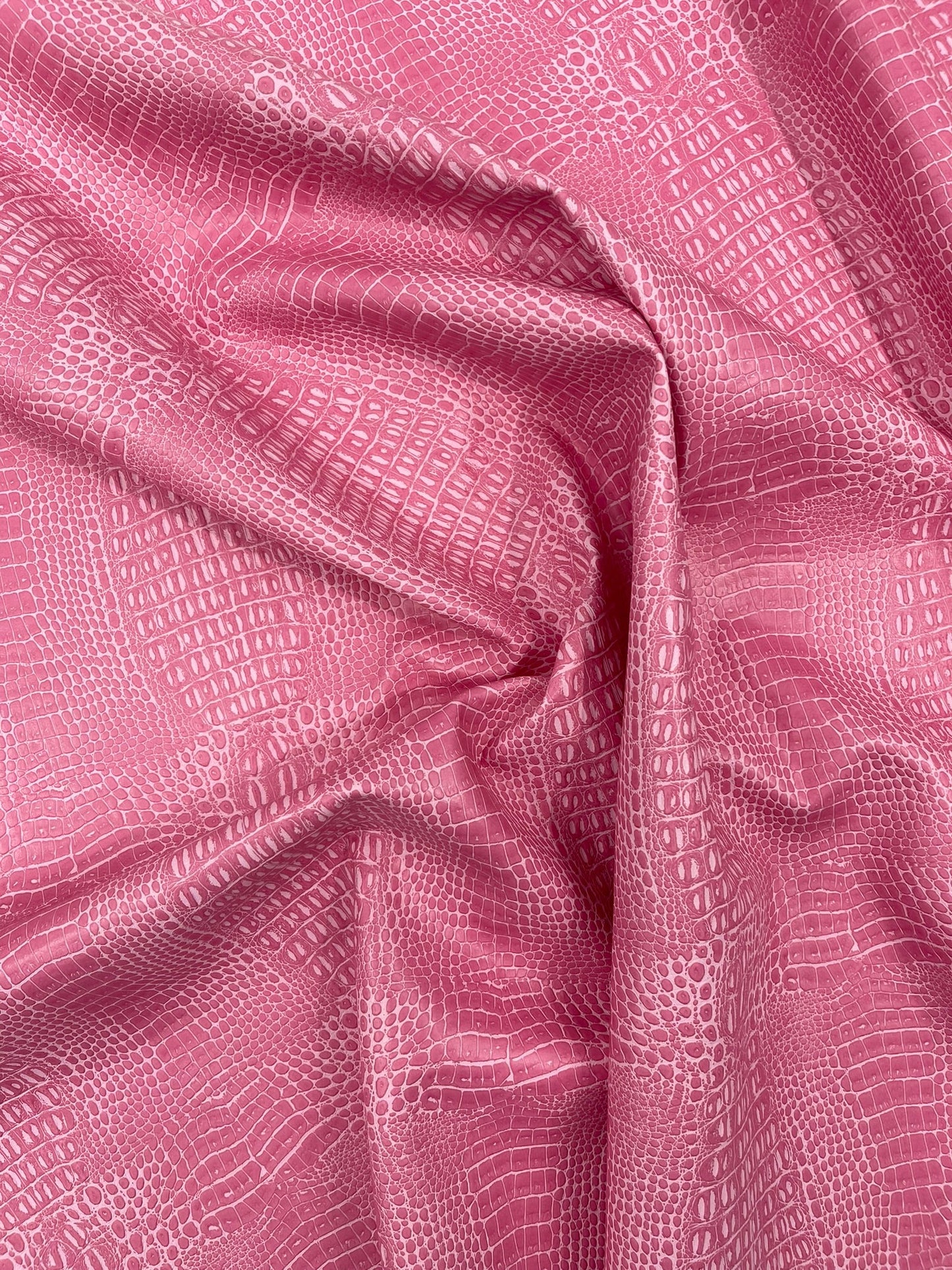 Crocodile Marine Vinyl 2 tone Upholstery Skin Texture Faux Leather PVC| New Creations Fabric & Foam Inc. - New Creations Fabric & Foam Inc