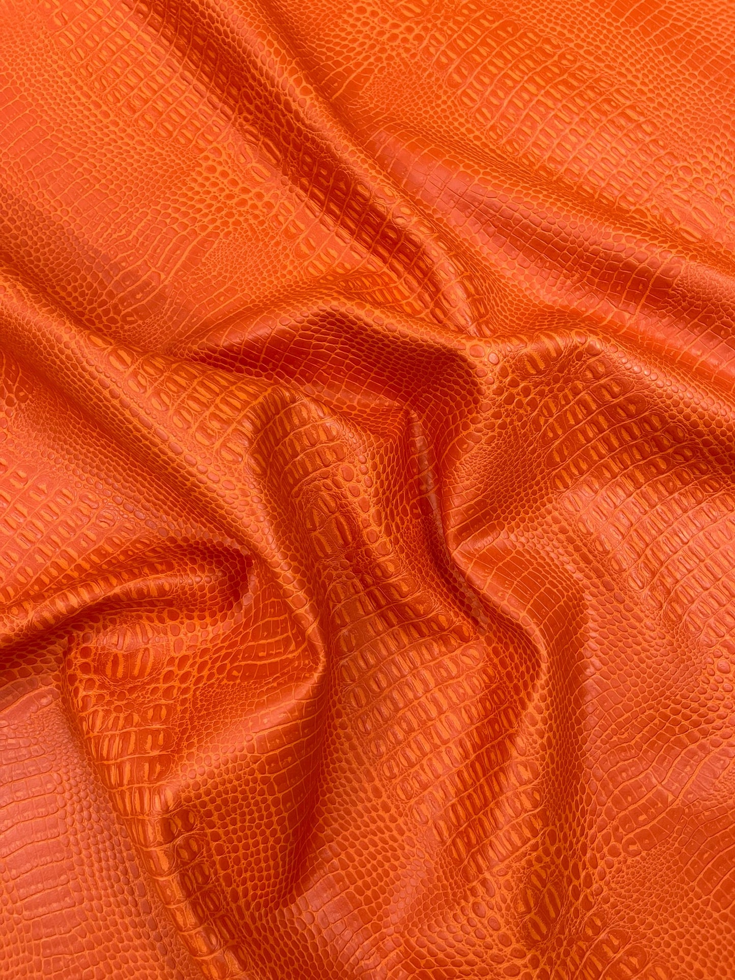 Crocodile Marine Vinyl 2 tone Upholstery Skin Texture Faux Leather PVC| New Creations Fabric & Foam Inc. - New Creations Fabric & Foam Inc