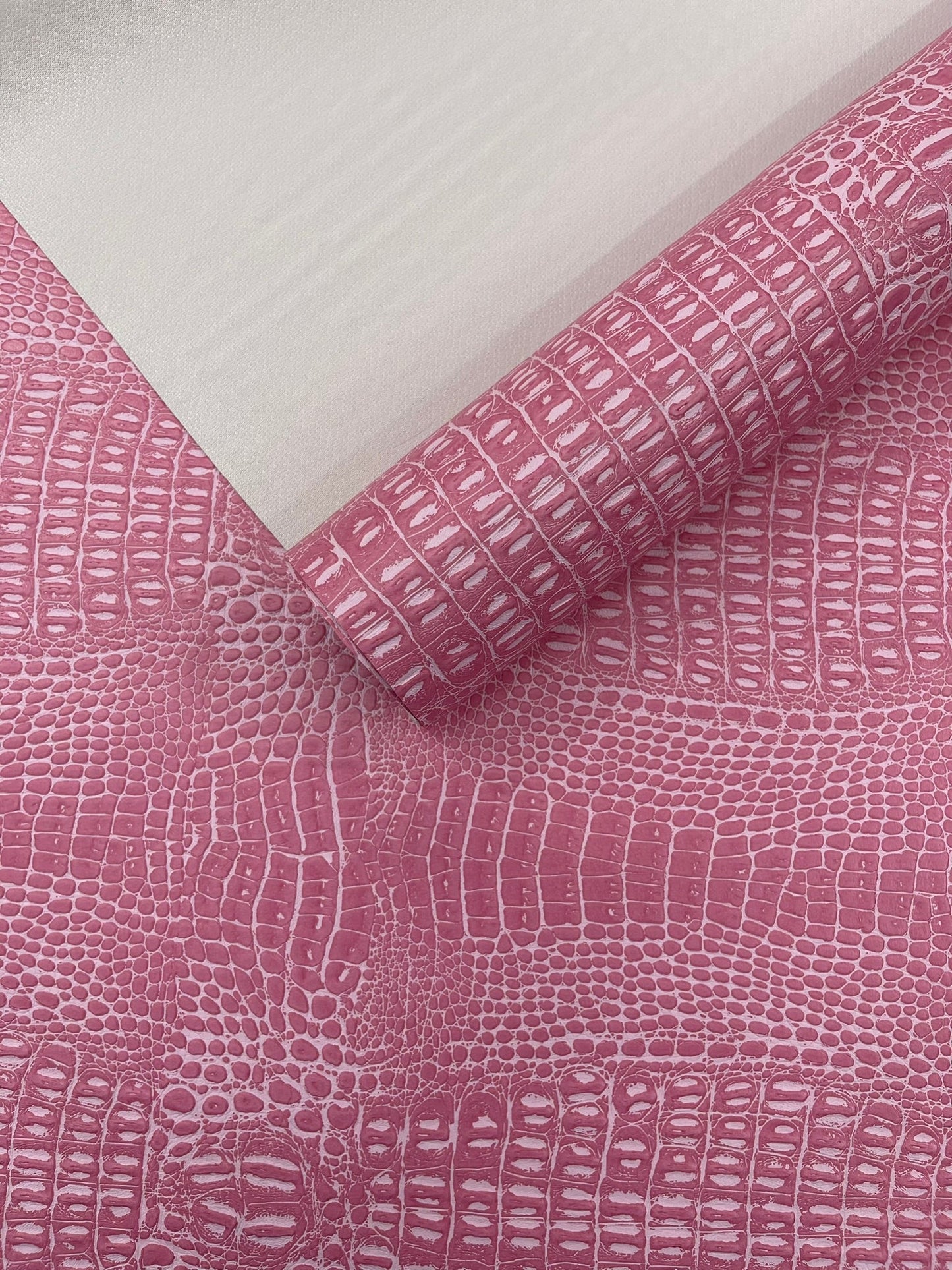 Crocodile Marine Vinyl 2 tone Upholstery Skin Texture Faux Leather PVC| New Creations Fabric & Foam Inc. - New Creations Fabric & Foam Inc