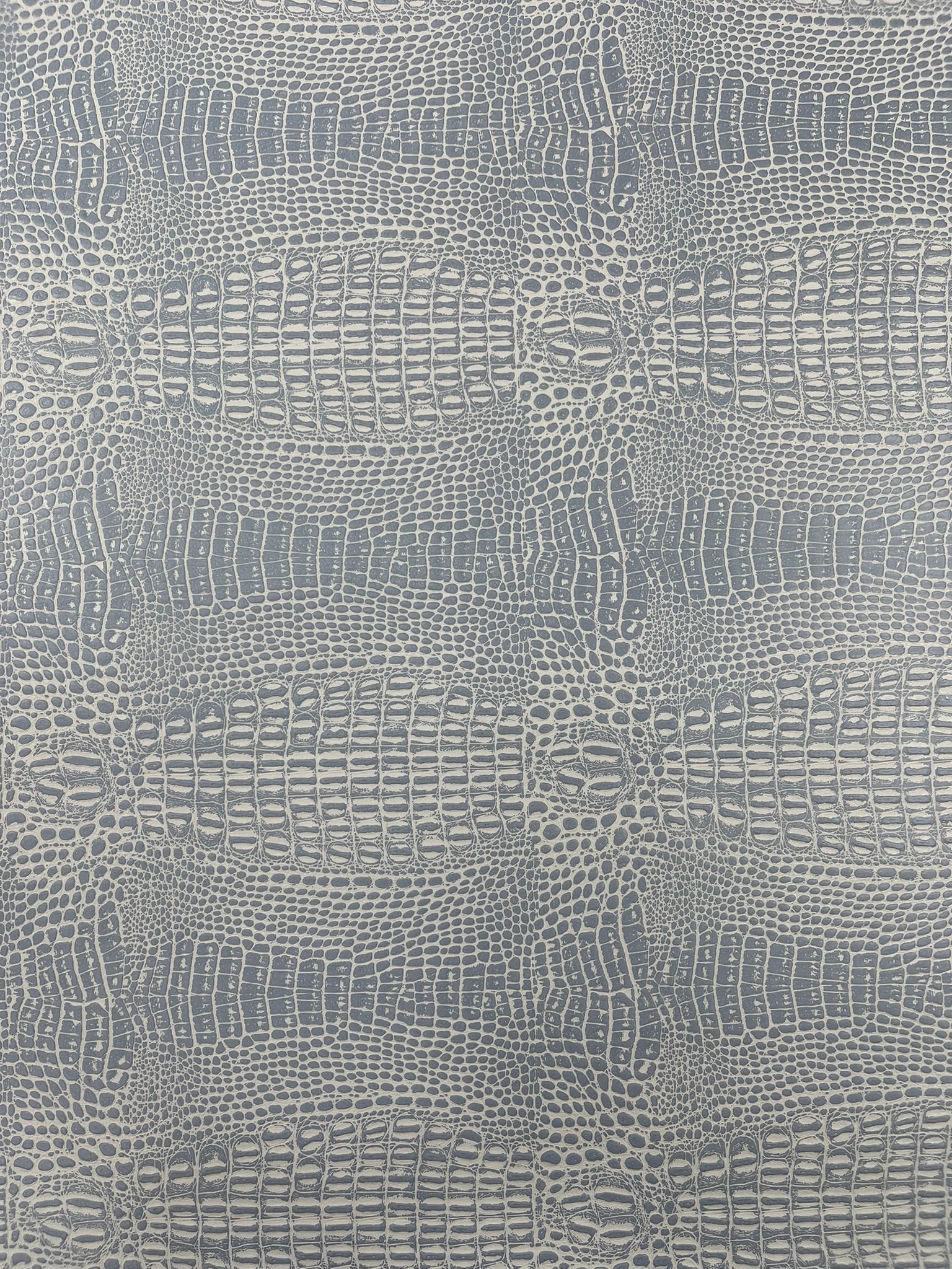 Crocodile Marine Vinyl 2 tone Upholstery Skin Texture Faux Leather PVC| New Creations Fabric & Foam Inc. - New Creations Fabric & Foam Inc