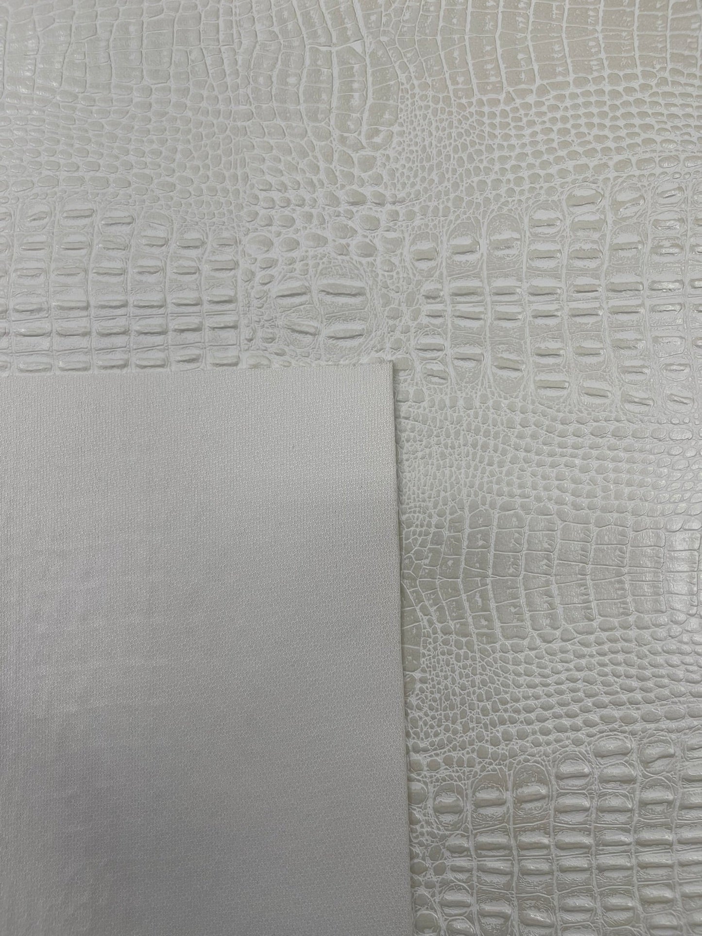 Crocodile Marine Vinyl 2 tone Upholstery Skin Texture Faux Leather PVC| New Creations Fabric & Foam Inc. - New Creations Fabric & Foam Inc