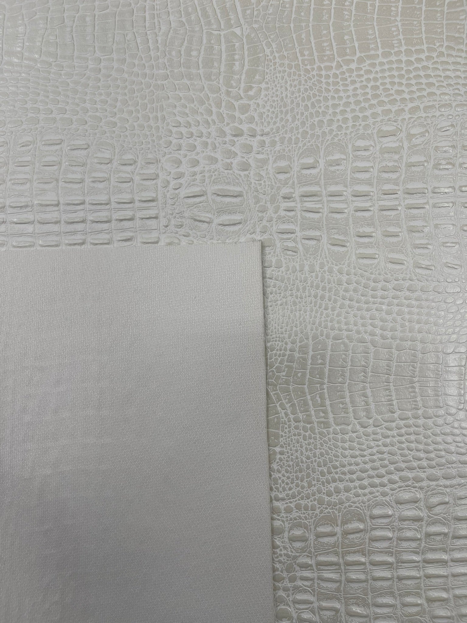 Crocodile Marine Vinyl 2 tone Upholstery Skin Texture Faux Leather PVC| New Creations Fabric & Foam Inc. - New Creations Fabric & Foam Inc