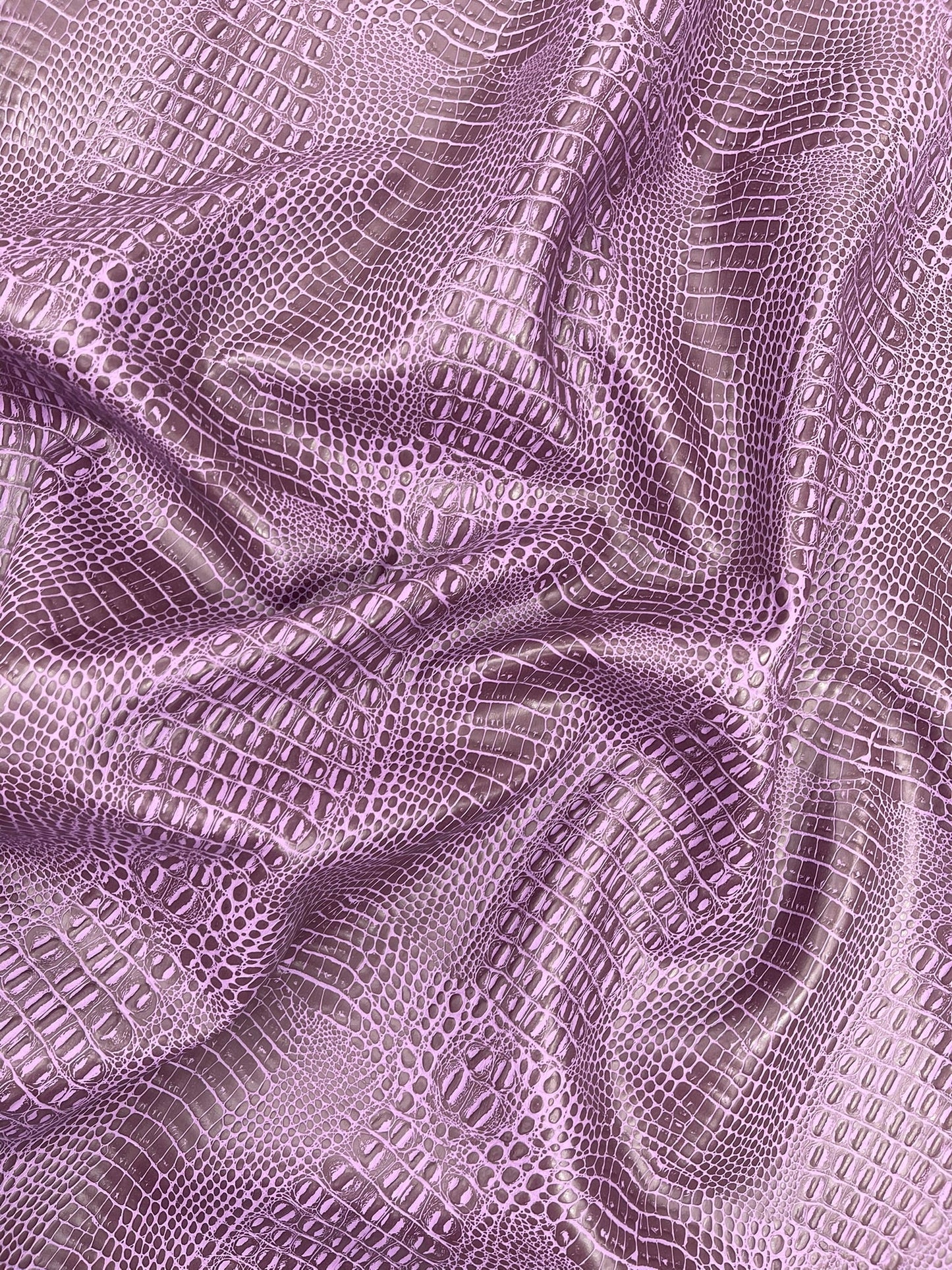 Crocodile Marine Vinyl 2 tone Upholstery Skin Texture Faux Leather PVC| New Creations Fabric & Foam Inc. - New Creations Fabric & Foam Inc