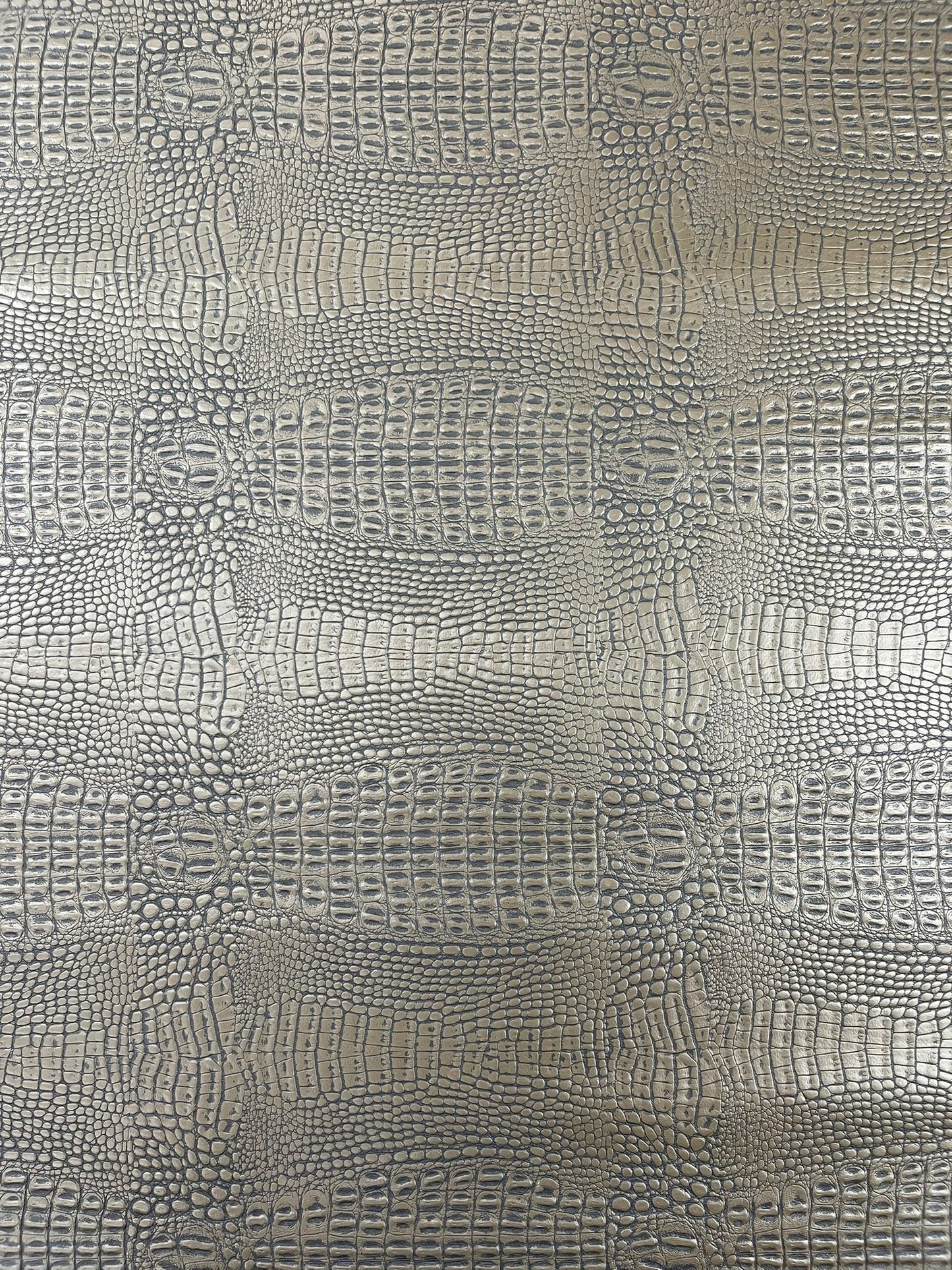 Crocodile Marine Vinyl 2 tone Upholstery Skin Texture Faux Leather PVC| New Creations Fabric & Foam Inc. - New Creations Fabric & Foam Inc