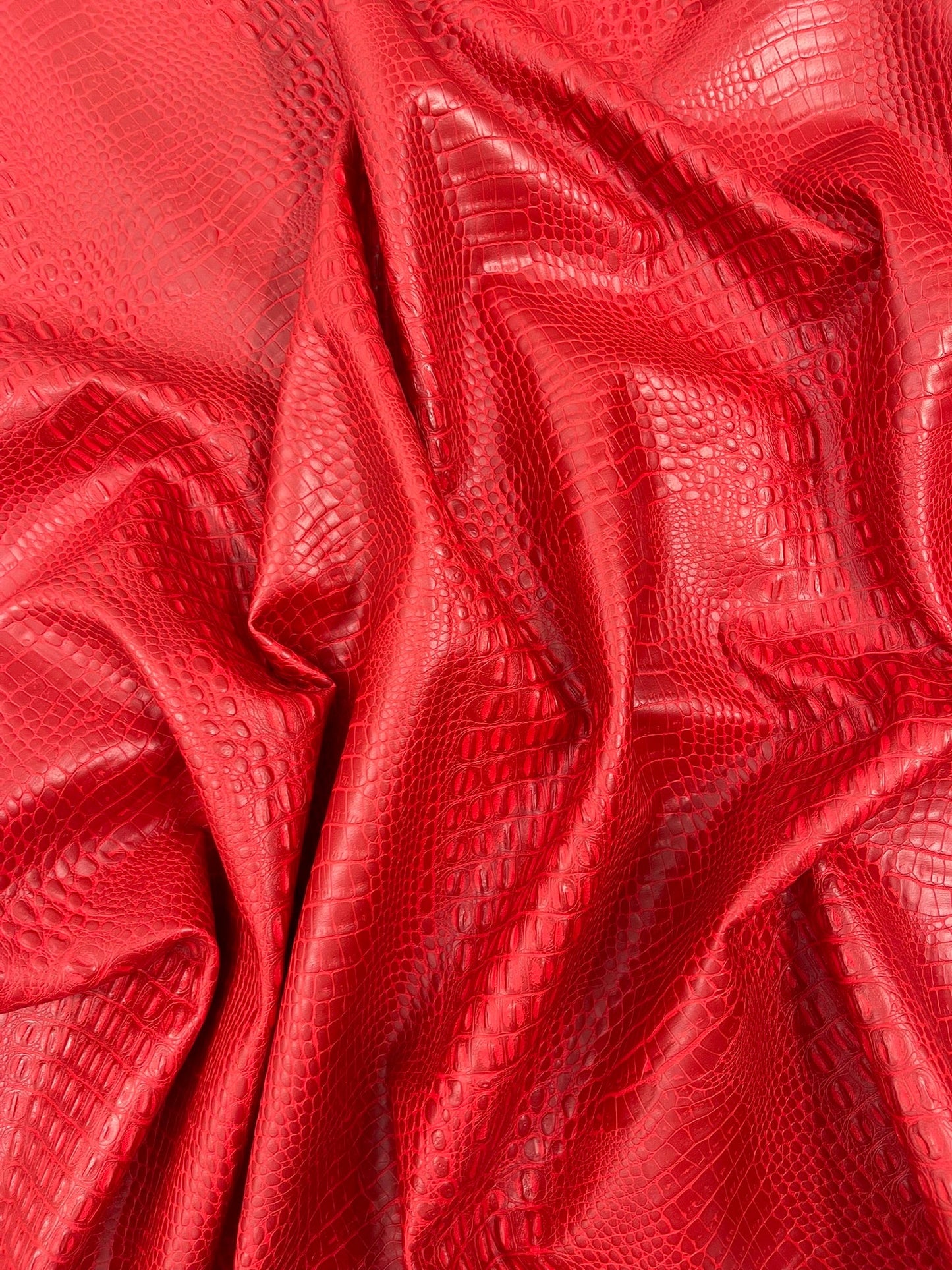 Crocodile Marine Vinyl 2 tone Upholstery Skin Texture Faux Leather PVC| New Creations Fabric & Foam Inc. - New Creations Fabric & Foam Inc