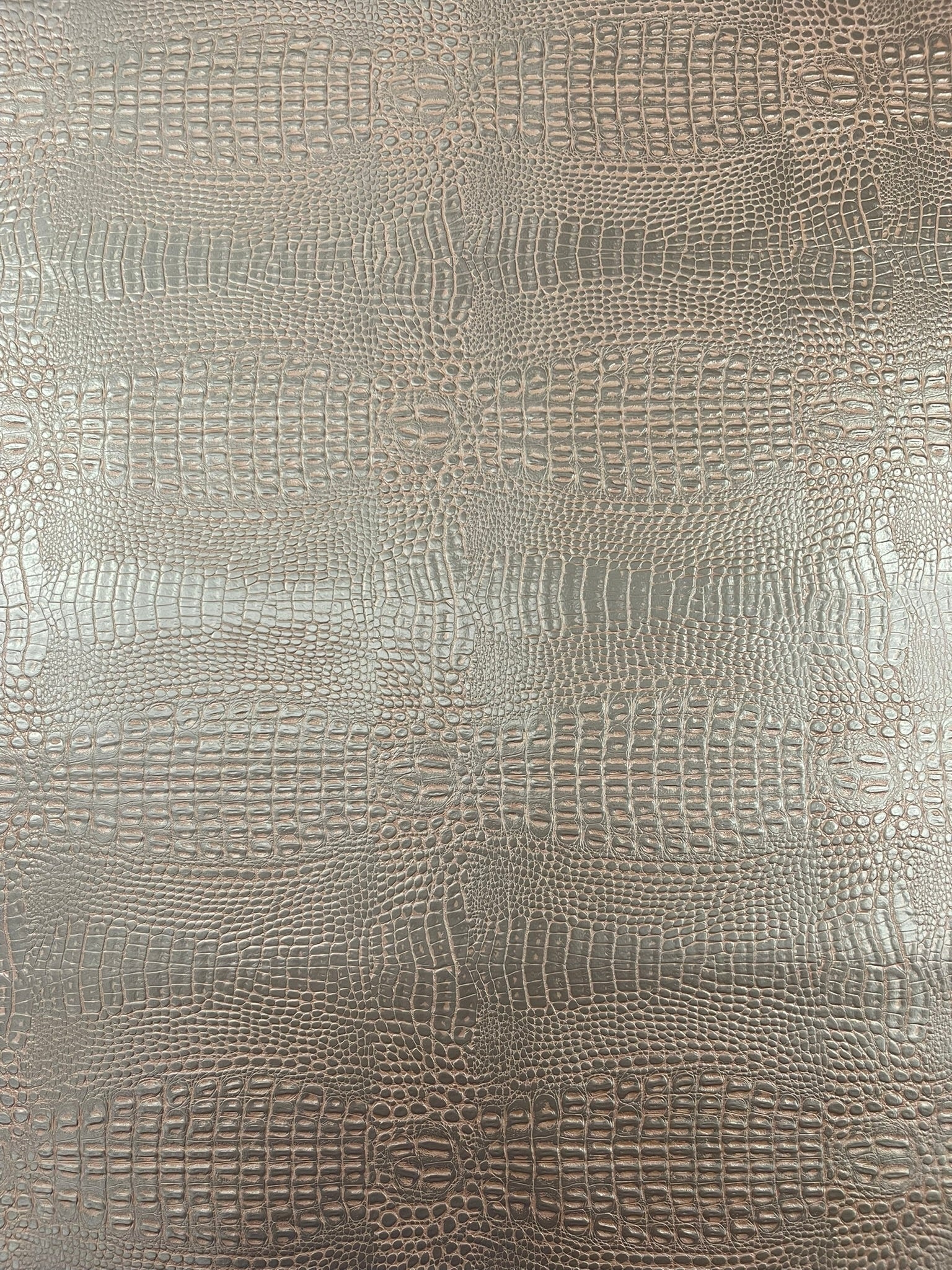 Crocodile Marine Vinyl 2 tone Upholstery Skin Texture Faux Leather PVC| New Creations Fabric & Foam Inc. - New Creations Fabric & Foam Inc