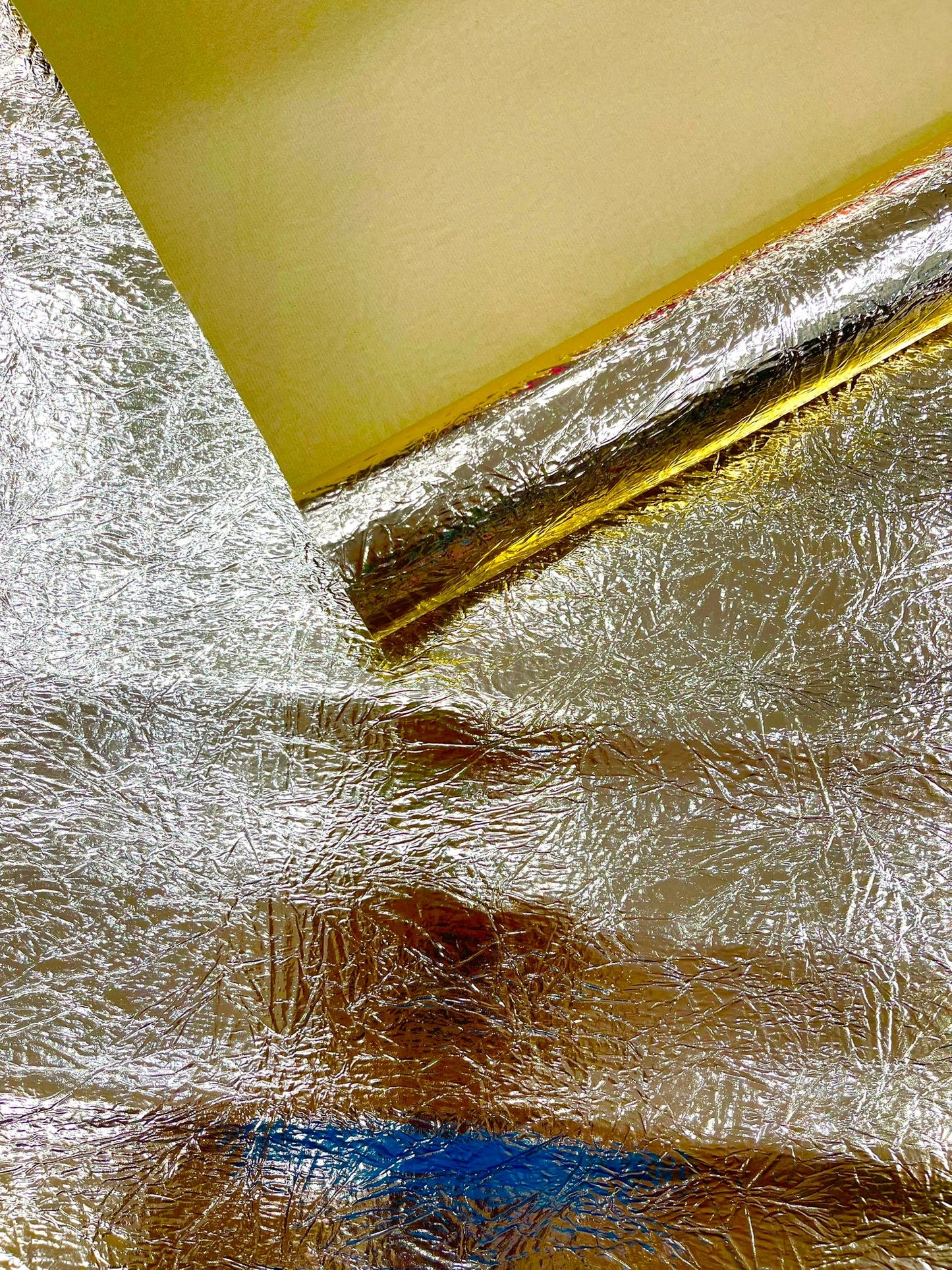 Crush Chrome Mirror Shiny Vinyl Fabric| New Creations Fabric & Foam Inc. - New Creations Fabric & Foam Inc