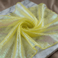 Crushed Iridescent Organza Fabric by the Yard 44/45” Wide – Shimmer Sheer Organza for Wedding Decor, Backdrops, Table Runners, Dresses & Costumes - New Creations Fabric & Foam Inc