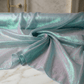 Crushed Iridescent Organza Fabric by the Yard 44/45” Wide – Shimmer Sheer Organza for Wedding Decor, Backdrops, Table Runners, Dresses & Costumes - New Creations Fabric & Foam Inc