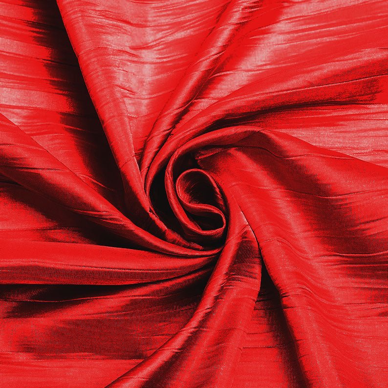 CRUSHED TAFFETA FABRIC (by the yard) - New Creations Fabric & Foam Inc