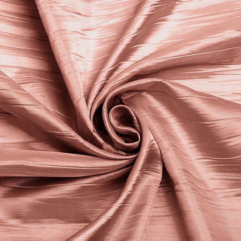 CRUSHED TAFFETA FABRIC (by the yard) - New Creations Fabric & Foam Inc