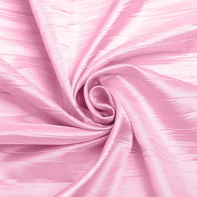 CRUSHED TAFFETA FABRIC (by the yard) - New Creations Fabric & Foam Inc