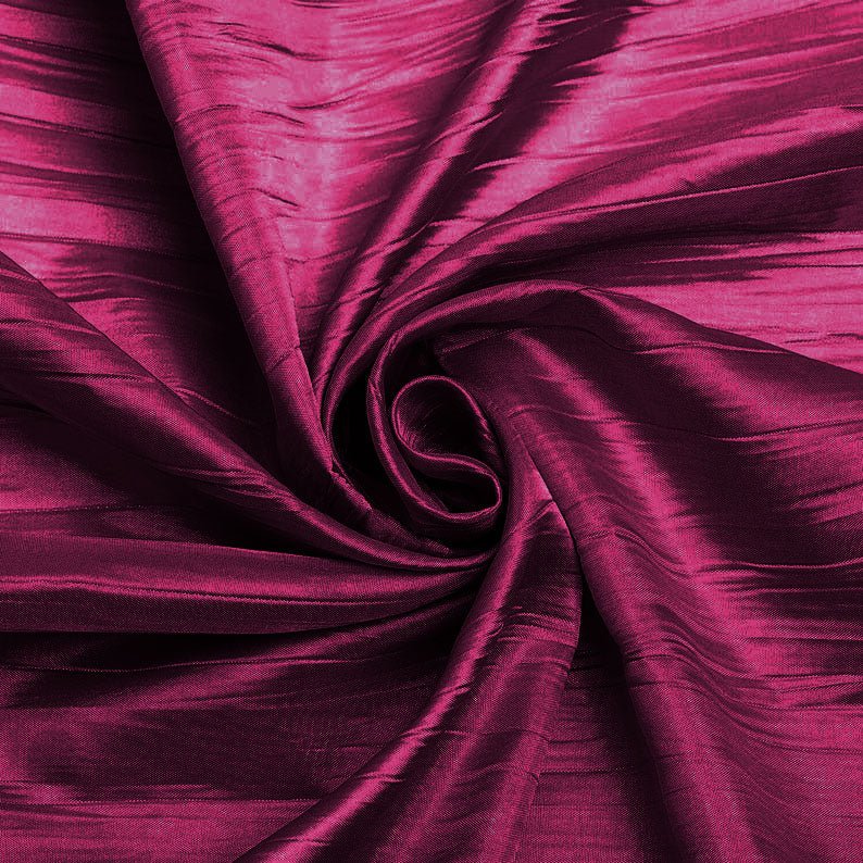 CRUSHED TAFFETA FABRIC (by the yard) - New Creations Fabric & Foam Inc