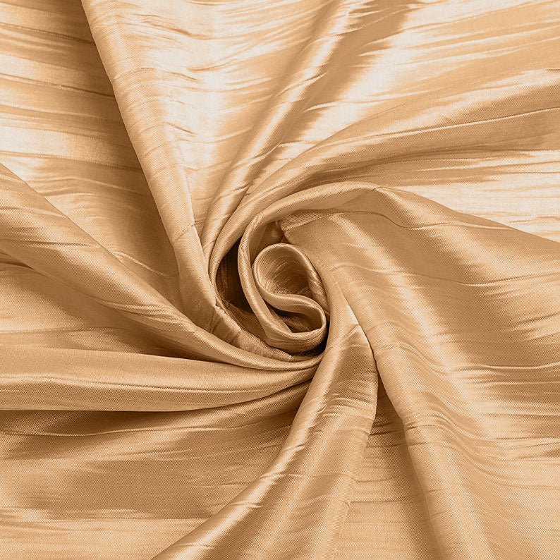 CRUSHED TAFFETA FABRIC (by the yard) - New Creations Fabric & Foam Inc