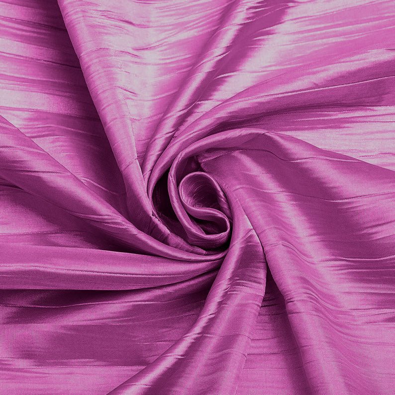 CRUSHED TAFFETA FABRIC (by the yard) - New Creations Fabric & Foam Inc