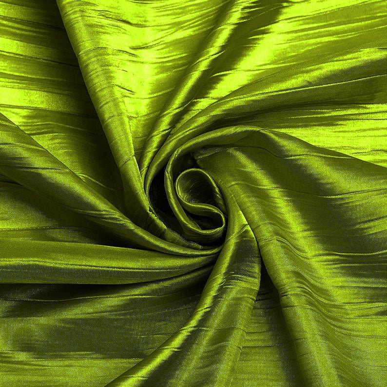 CRUSHED TAFFETA FABRIC (by the yard) - New Creations Fabric & Foam Inc