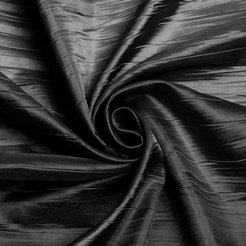 CRUSHED TAFFETA FABRIC (by the yard) - New Creations Fabric & Foam Inc