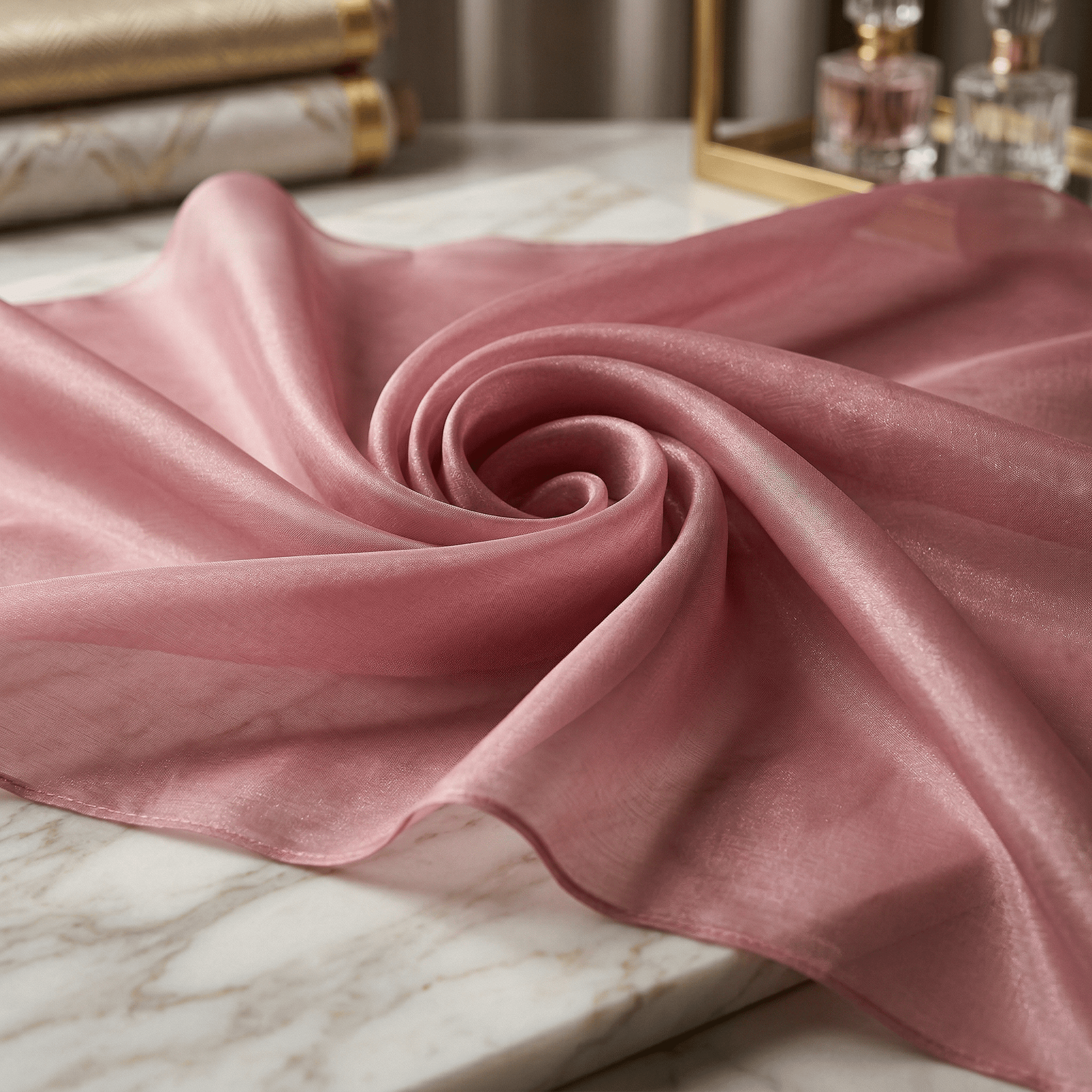 Crystal Organza Fabric by the Yard 60” Wide – Sheer Shiny Organza for Wedding Decor, Draping, Dresses, Curtains & Event Styling - New Creations Fabric & Foam Inc