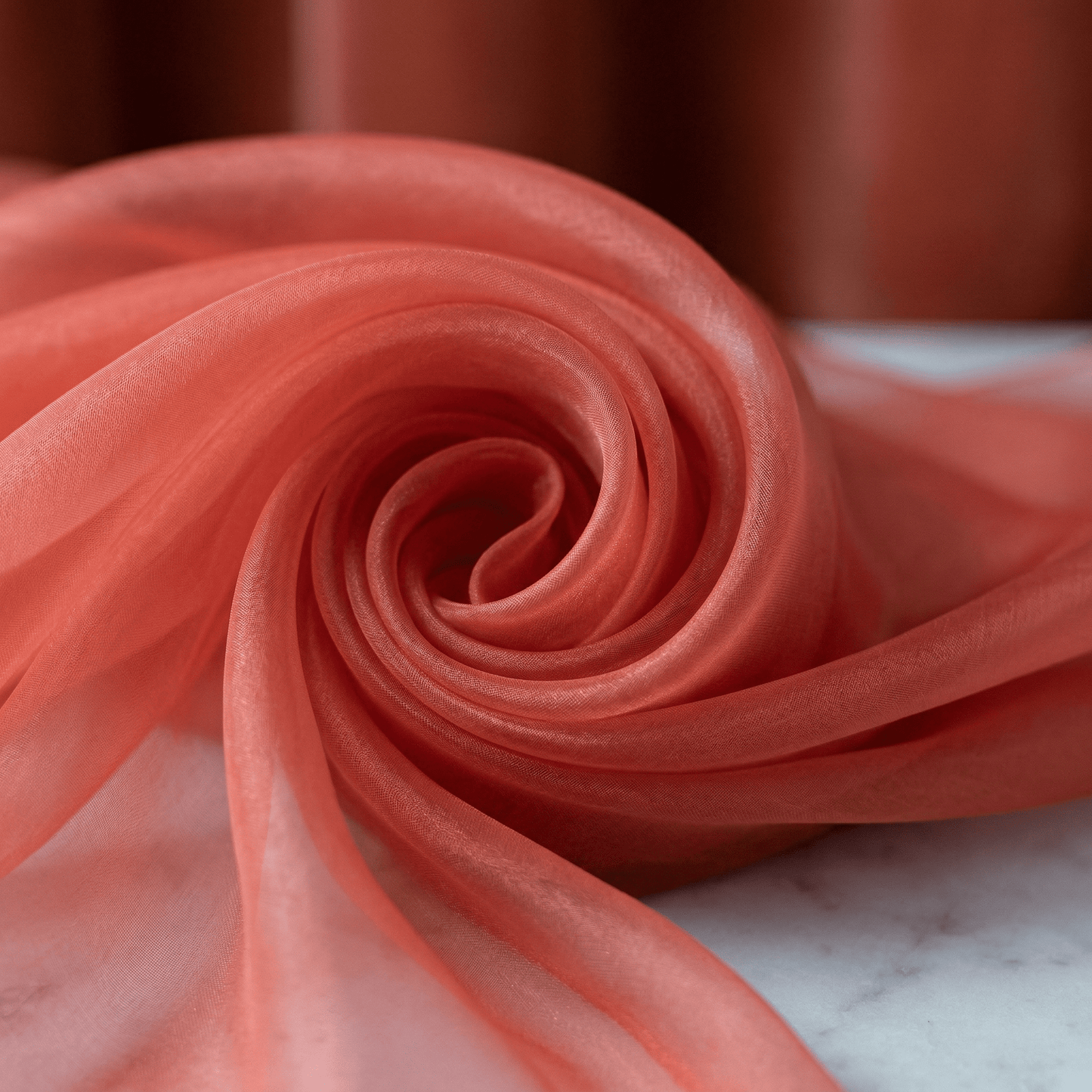 Crystal Organza Fabric by the Yard 60” Wide – Sheer Shiny Organza for Wedding Decor, Draping, Dresses, Curtains & Event Styling - New Creations Fabric & Foam Inc