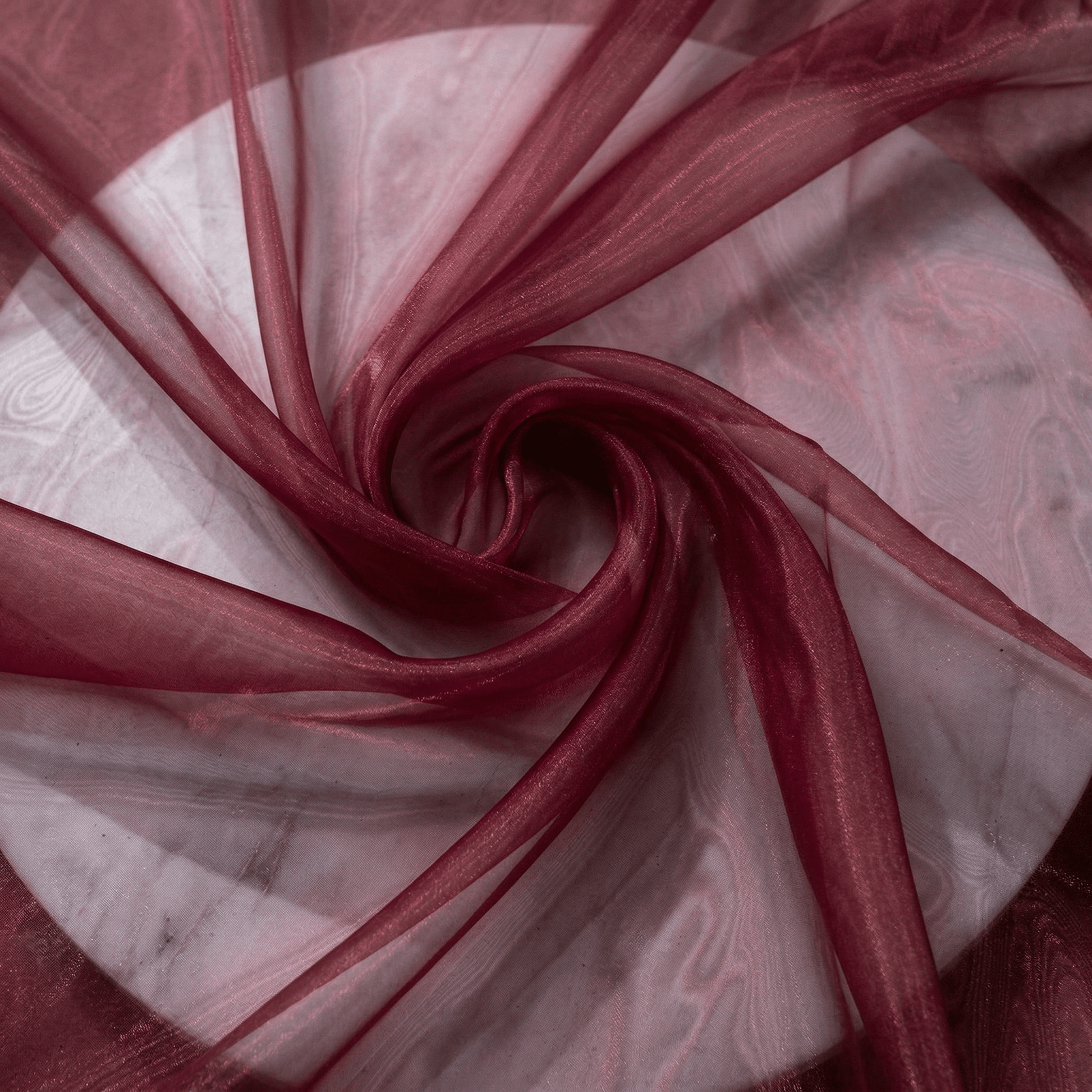 Crystal Organza Fabric by the Yard 60” Wide – Sheer Shiny Organza for Wedding Decor, Draping, Dresses, Curtains & Event Styling - New Creations Fabric & Foam Inc