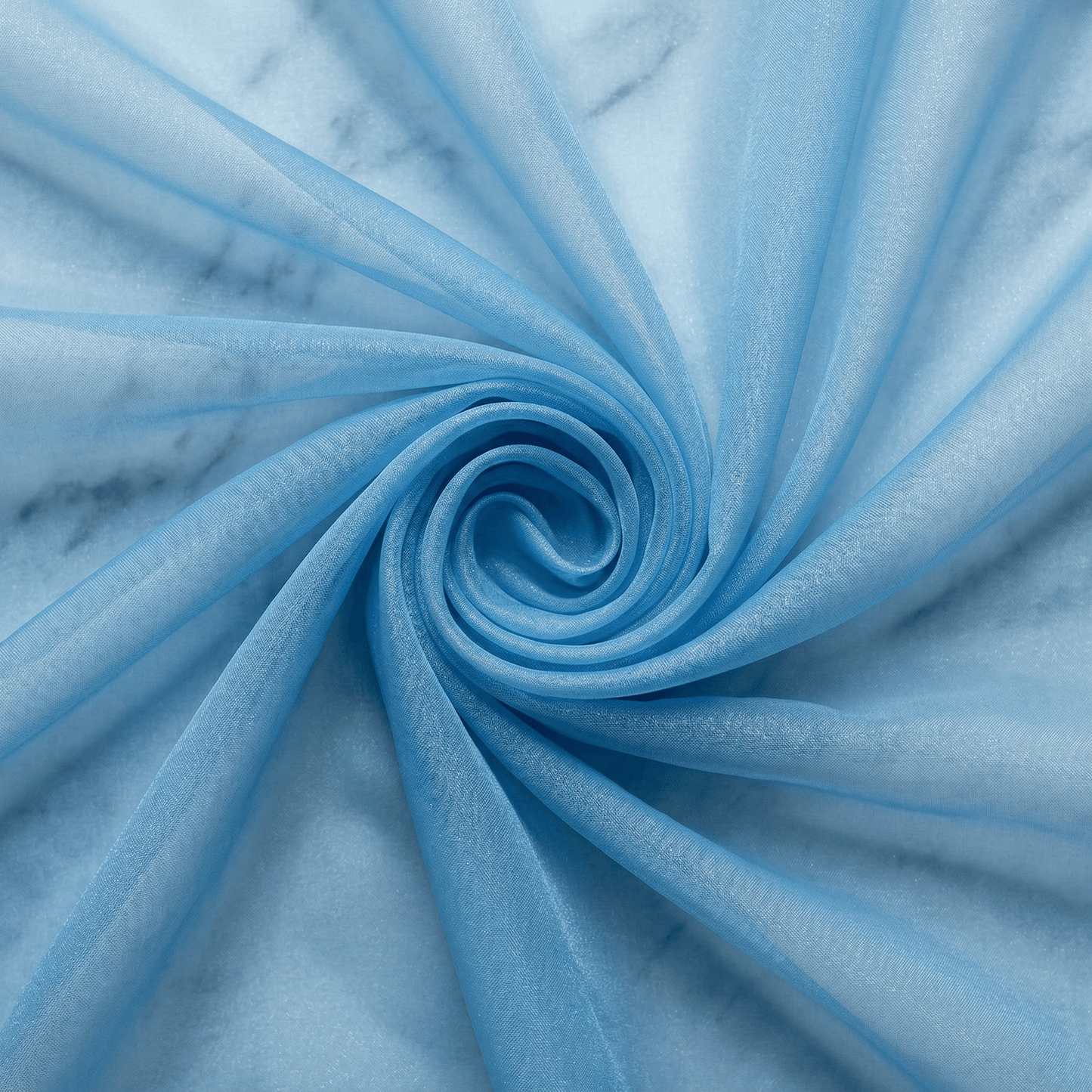 Crystal Organza Fabric by the Yard 60” Wide – Sheer Shiny Organza for Wedding Decor, Draping, Dresses, Curtains & Event Styling - New Creations Fabric & Foam Inc