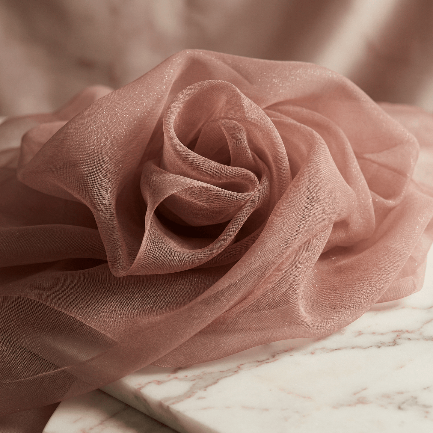 Crystal Organza Fabric by the Yard 60” Wide – Sheer Shiny Organza for Wedding Decor, Draping, Dresses, Curtains & Event Styling - New Creations Fabric & Foam Inc