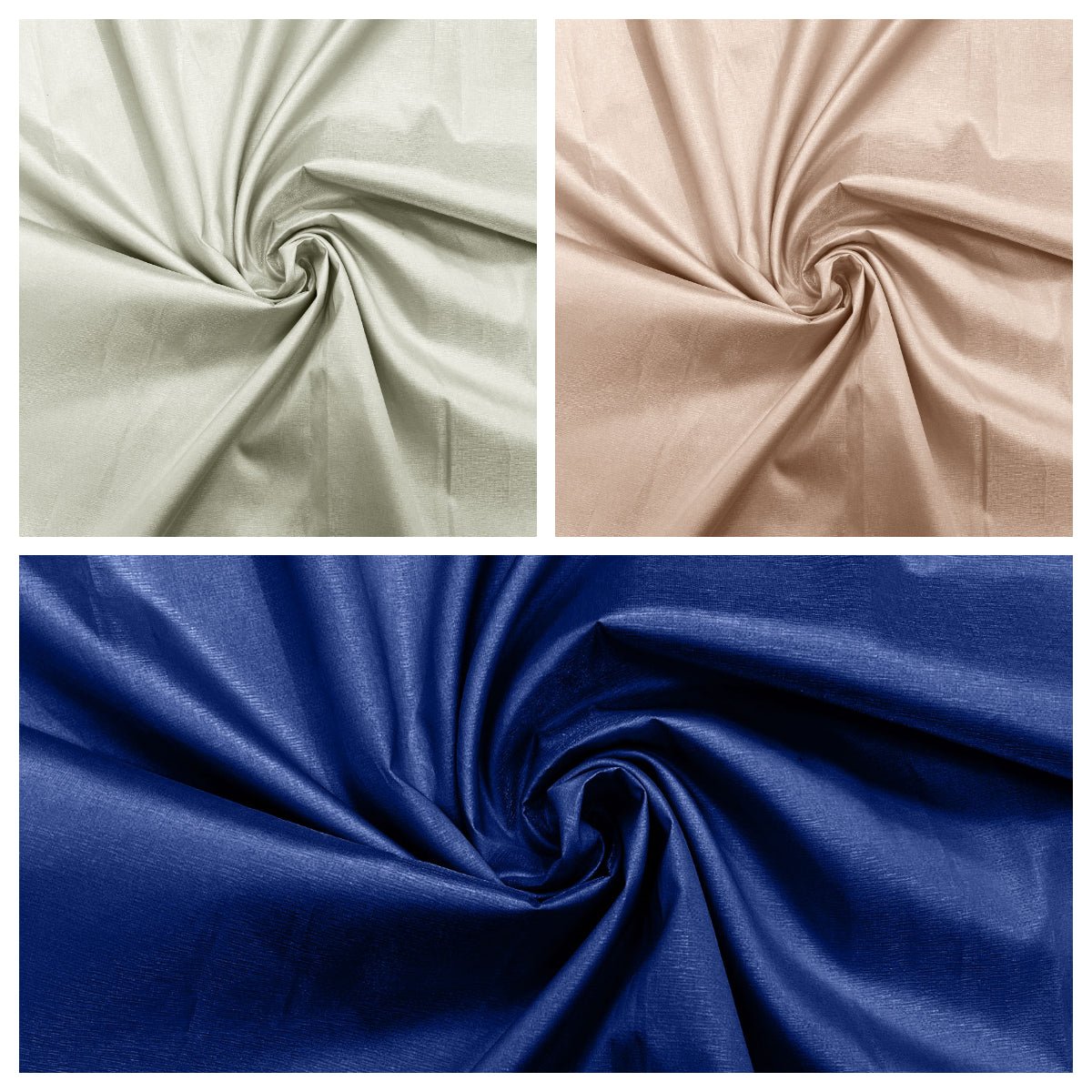 CRYSTAL TAFFETA (by the yard) - New Creations Fabric & Foam Inc
